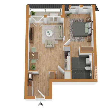 Apartamento 13-wohnung-kampen Westerland